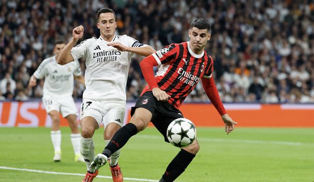 Álvaro Morata, en el partido contra Real Madrid