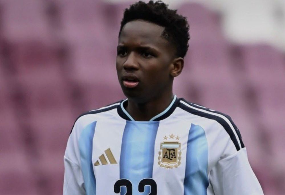 El haitiano Kiki Ramos debutó con la selección argentina sub 17
