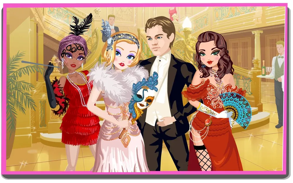Al estilo El gran Gatsby con Leonardo DiCaprio