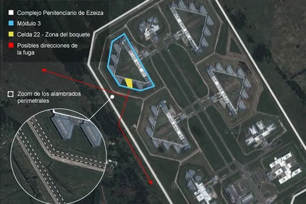 Plano de la fuga