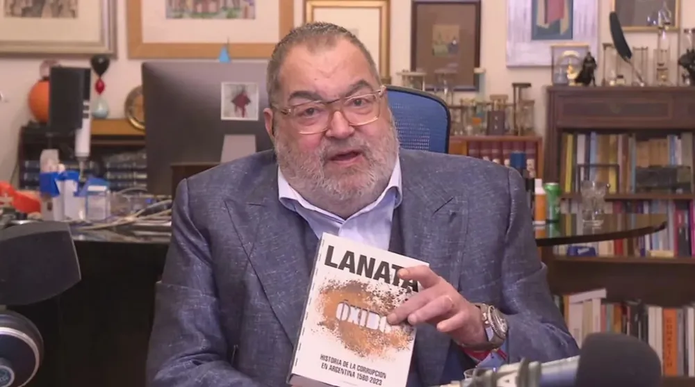Óxido, el libro de Jorge Lanata que atraviesa la historia argentina desde la corrupción