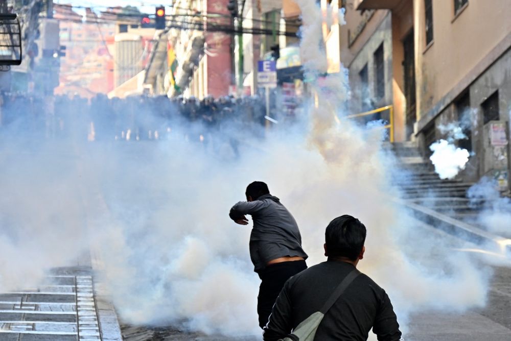 Bolivia - protestas - 18-5-26 - AFP