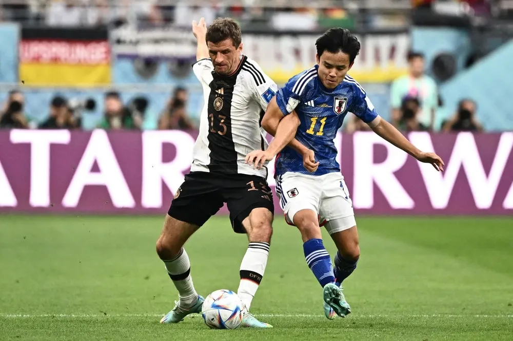 El japónes Kubo marcado por Muller