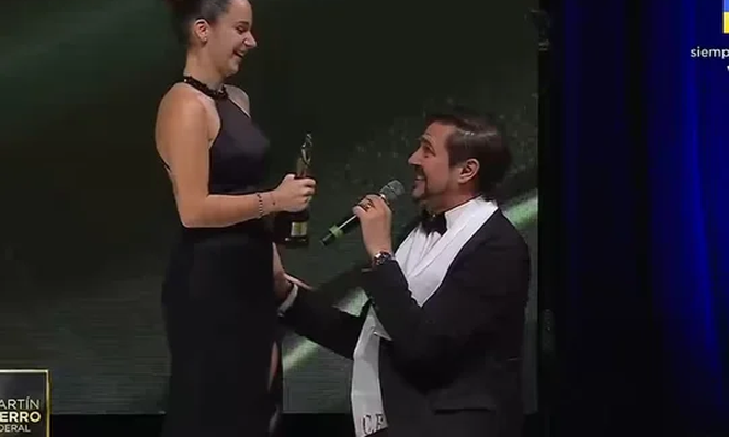 Matías Alé y Martina Vignolo