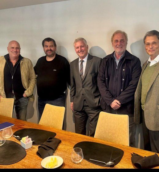 Edgardo Novick, Flavio Perchman, Rodolfo Catino, Ricardo Vairo y Eduardo Zaidensztat