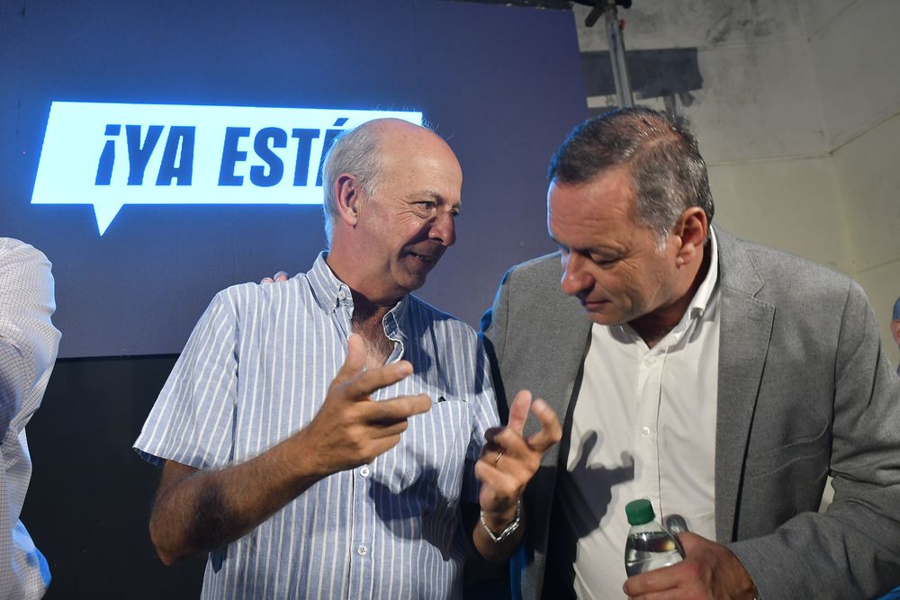 Lanzamiento de la candidatura de Martín Lema/Javier García, Álvaro Delgado.