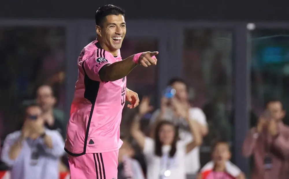 Luis Suárez sigue festejando goles en Inter Miami