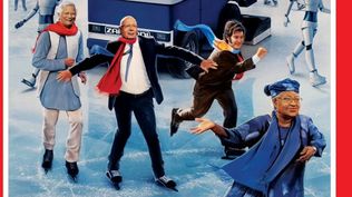 El presidente protagoniza la portada de la edición especial de la revista Time sobre el Foro de Davos