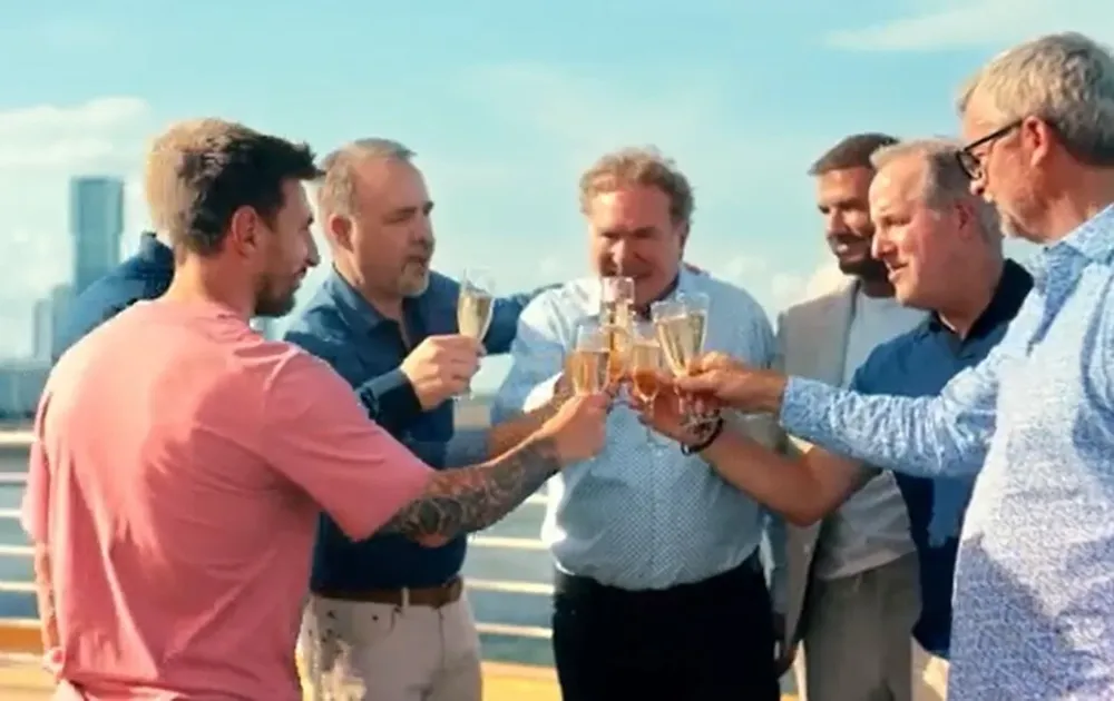 Leo Messi y los dueños del Inter Miami