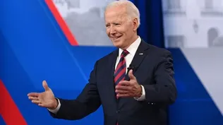 Presidente estadounidense, Joe Biden en el foro presidencial