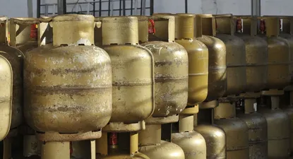 Garrafas de supergás
