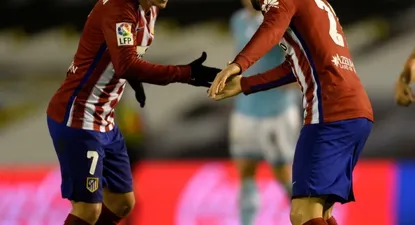 Griezmann y Carrasco los autores de los goles de Atlético Madrid, que ganó en Vigo y sigue líder en España