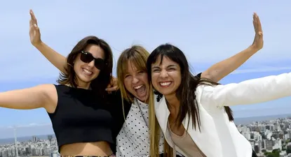 Ximena Genta, Victoria Suárez y Victoria Ortiz