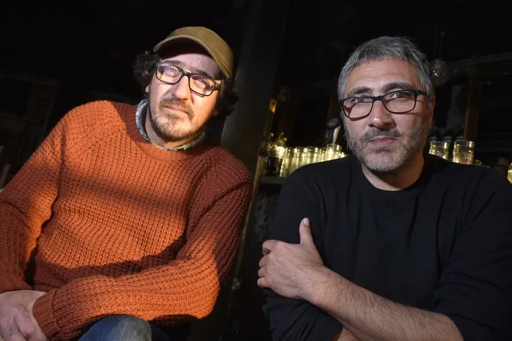 Sebastián Teysera y Juan Casanova, los gestores e ideólogos del proyecto Enlaces.