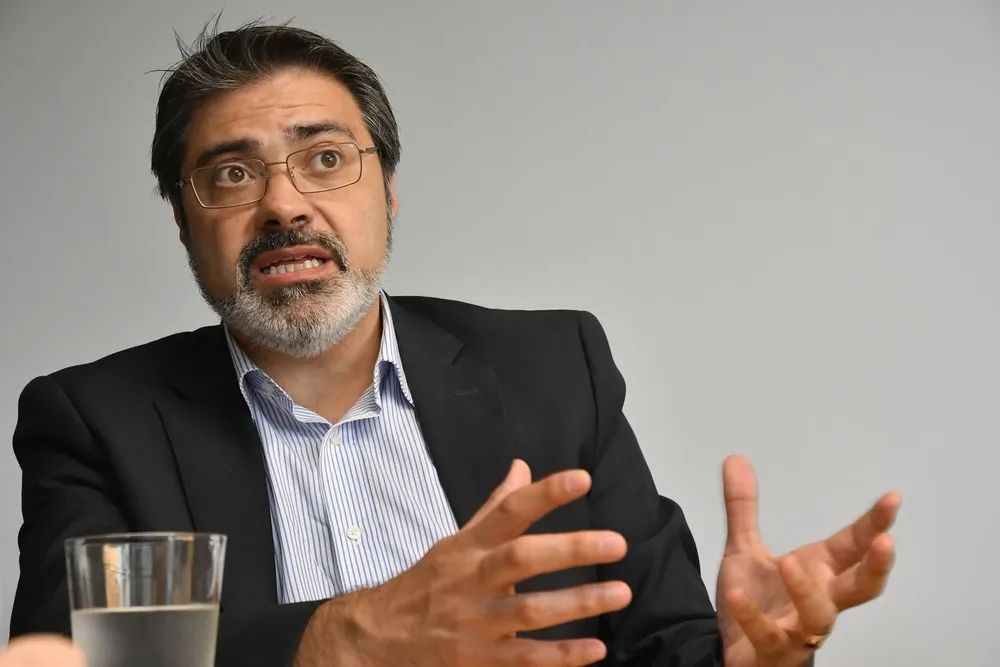 Gastón Tealdi, presidente de la SAD al frente de Rampla Juniors