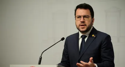 Aragonès ve infame que Ayuso se cachondee de la sequía en Cataluña.