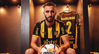 Peñarol presentó a Germán Pezzella como nuevo futbolista del club