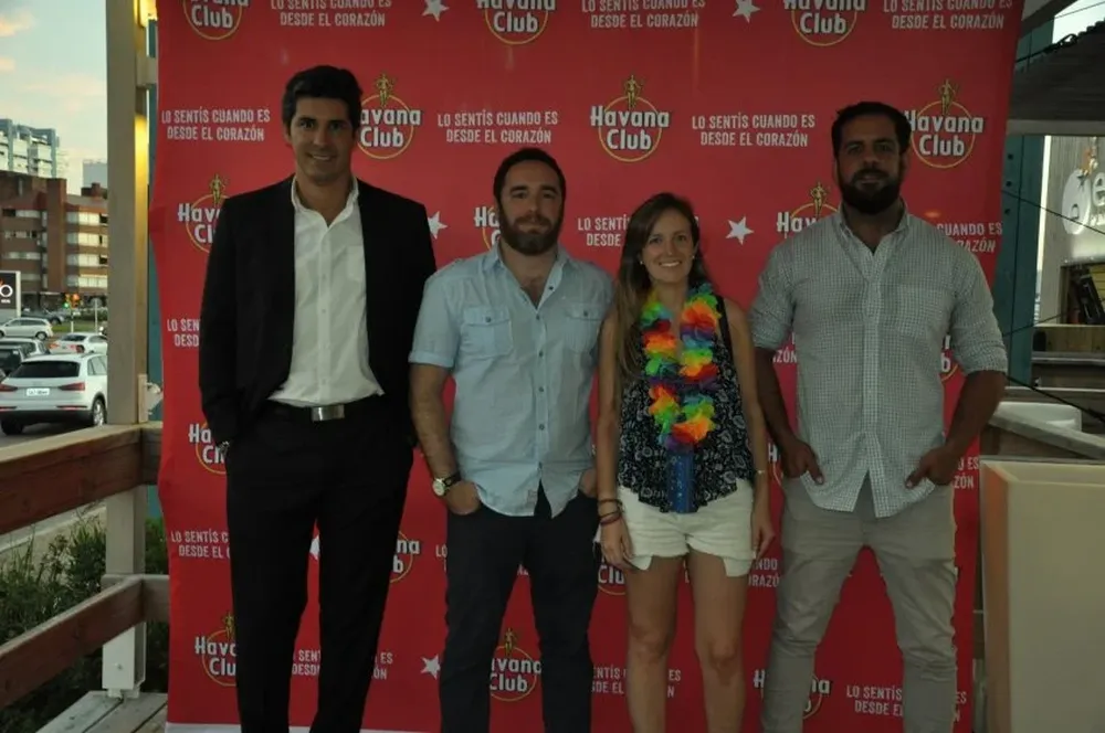 Javier Azcurra, Martín Airati, Martina Zubillaga y Guillermo Canuti