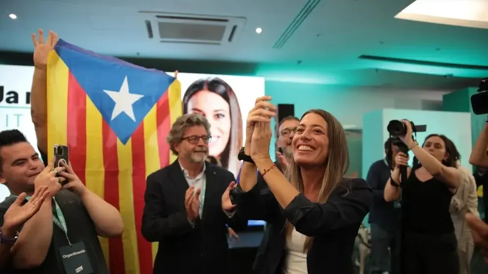 La diputada electa por Juntos por Cataluña Míriam Nogueras