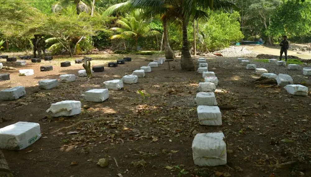 Incautación de cocaína en el noroeste de Colombia. (Archivo)
