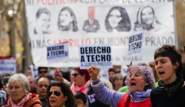 Miles de personas se manifiestan en toda España contra el negocio de la vivienda
