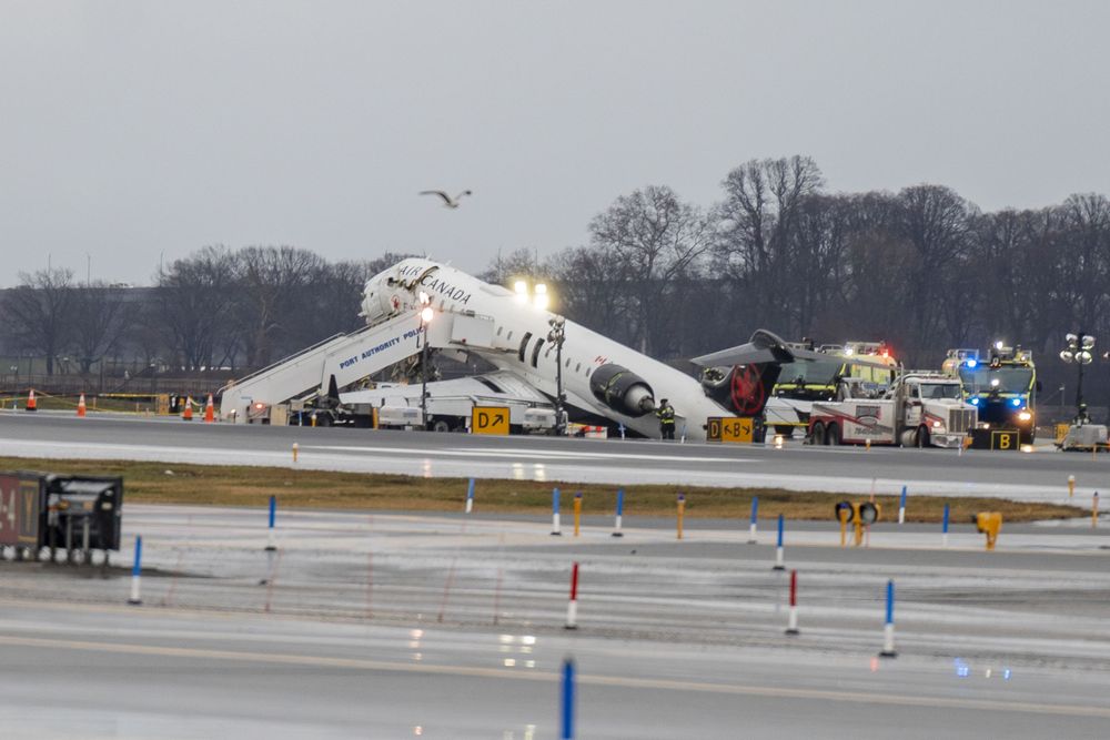 Accidente de avión en&nbsp;aeropuerto LaGuardia de Nueva York