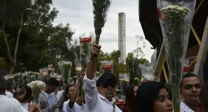 Flores en el Atanasio Girardot