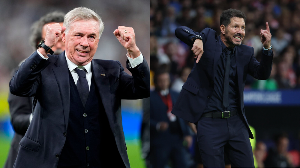 El clásico Ancelotti-Simeone.