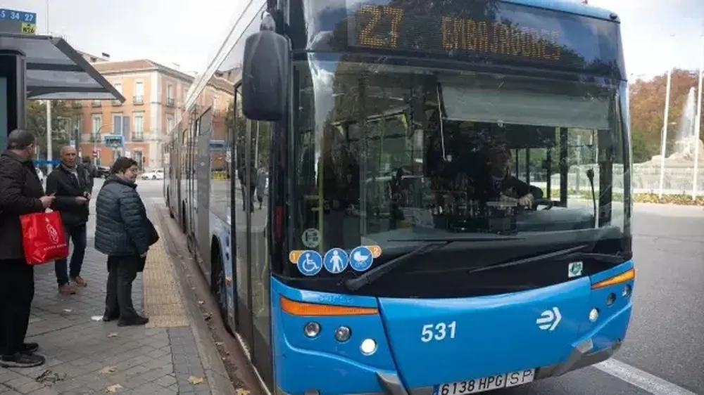 Los buses será gratias hasta la medianoche del miércoles.