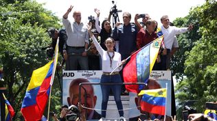 La opositora venezolana, María Corina Machado