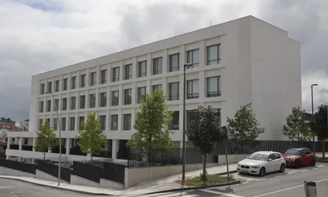 Una imagen de la residencia para adultos mayores que construyó la Fundación Amancio Ortega en Santiago de Compostela
