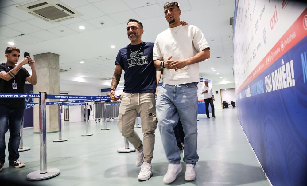 Luciano Rodríguez y su tío Líber Vega