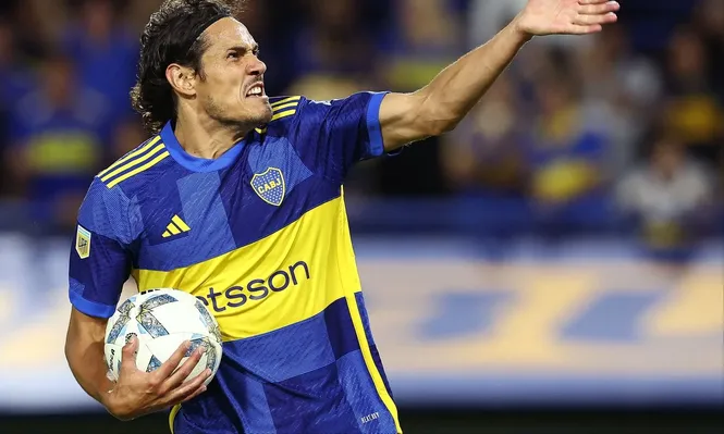 Cavani en Boca