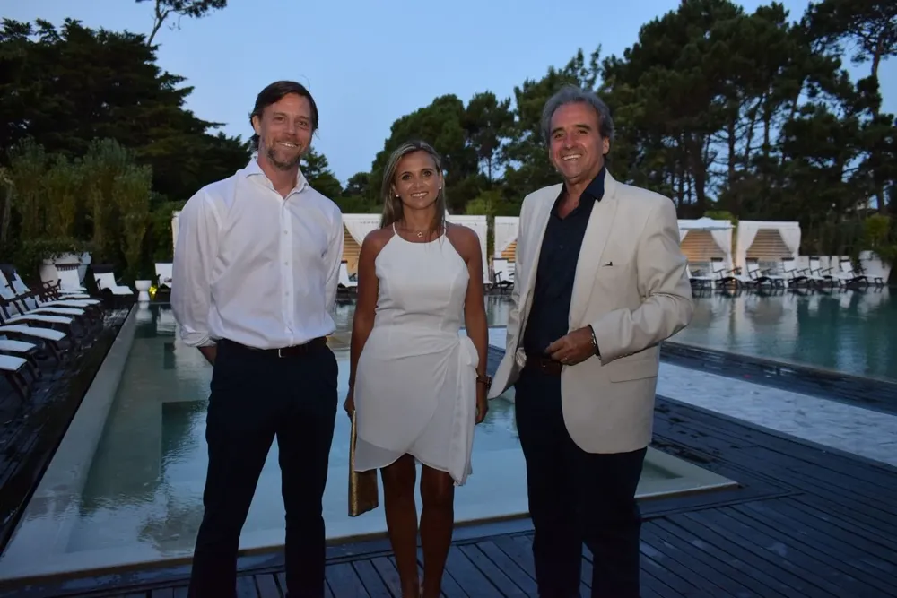 Tomás Bartesaghi, Mariana Dardano y Remo Monzeglio