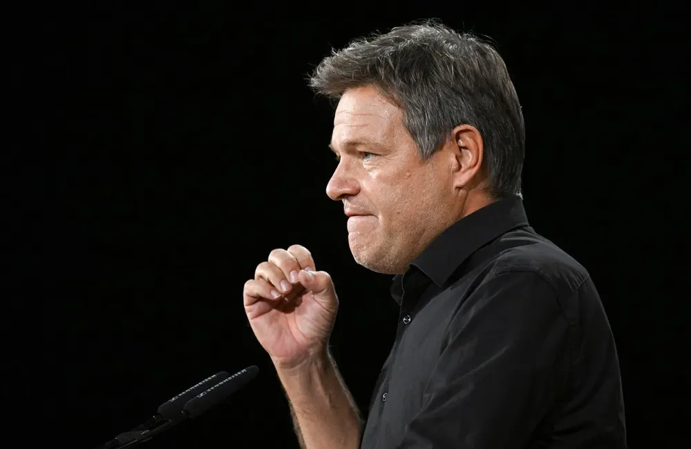 Robert Habeck, líder del partido verde alemán