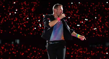 Chris Martin, el vocalista de Coldplay