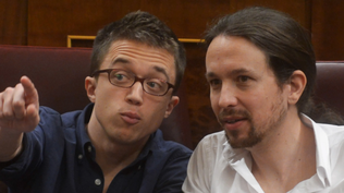 En otros tiempos, Íñigo Errejón y Pablo Iglesias.