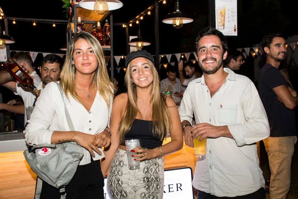 Valentina Benenati, Carolina Cal y Guillermo Gascue
