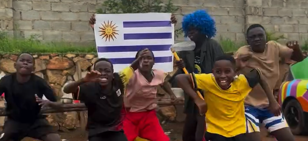 La divertida y enérgica canción para la selección uruguaya que le hicieron en Uganda