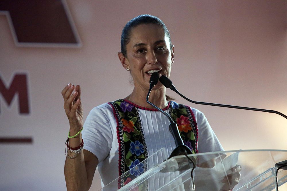 La presidenta electa de México, Claudia Sheinbaum. EFE