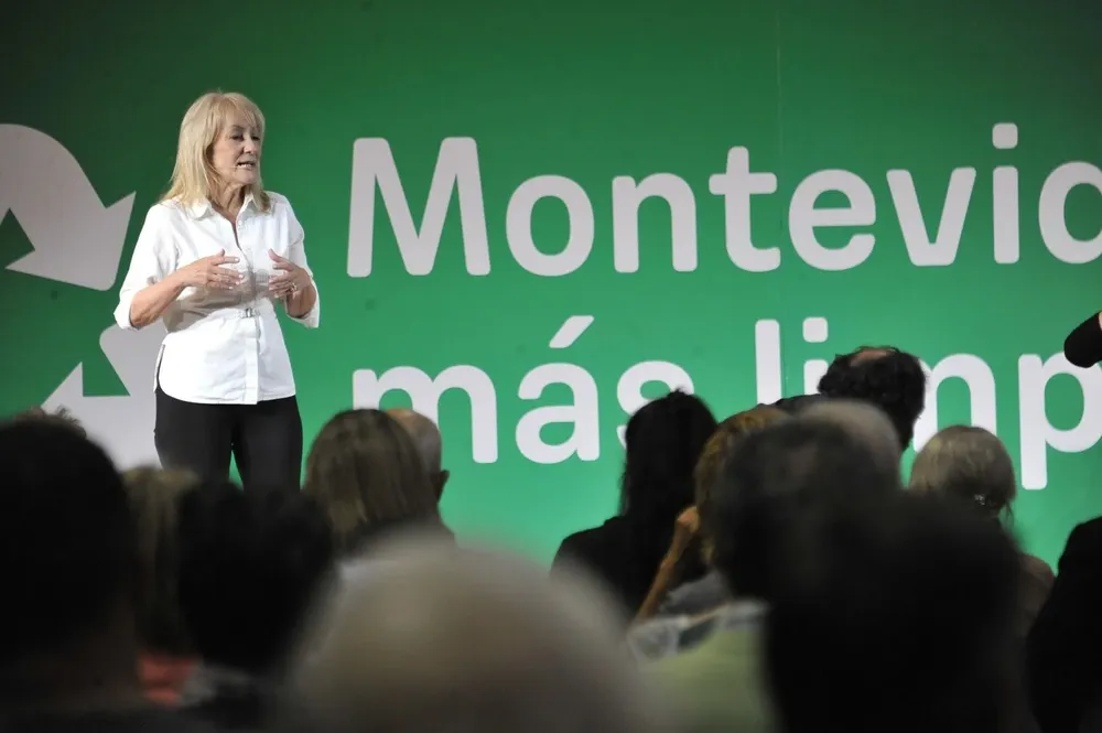 Carolina Cosse hizo los anuncios en un acto en el club Stockolmo