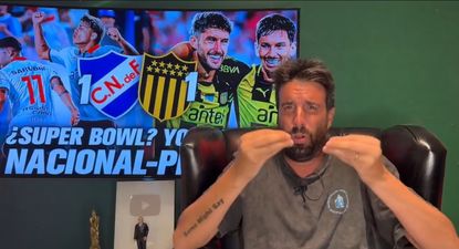 La reacción del periodista argentino Flavio Azzaro al clásico Nacional vs Peñarol