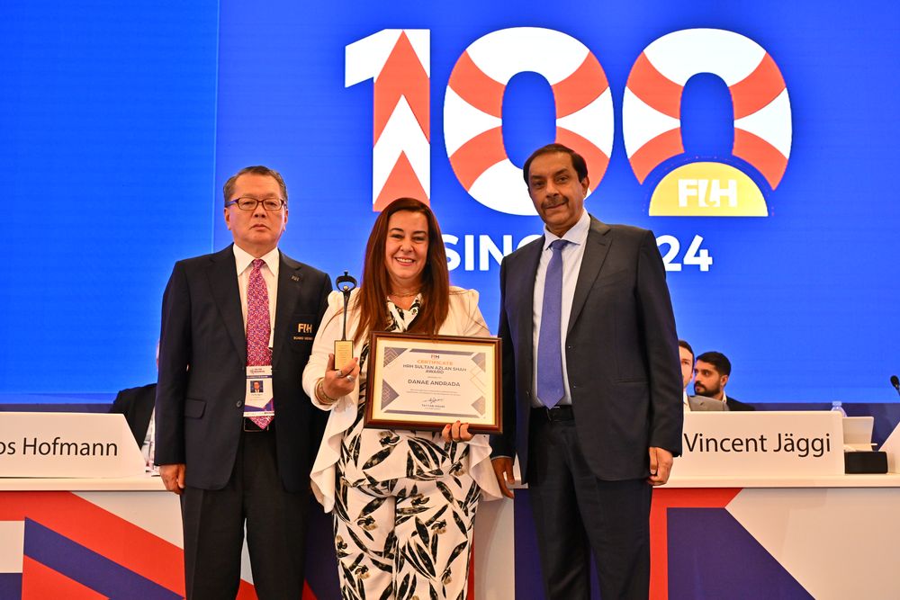El premio especial para Danae Andrada en 2024 de parte de la FIH