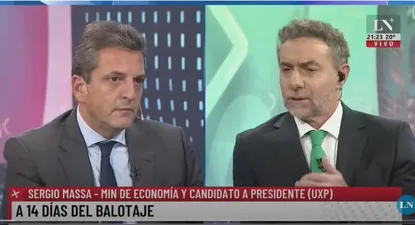 Massa con Majul: la relación entre el candidato y Cristina Kirchner, ¿qué dijo?