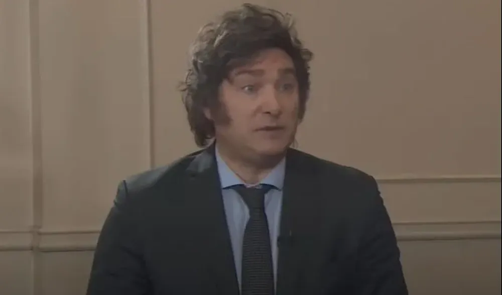 Javier Milei en La Cornisa