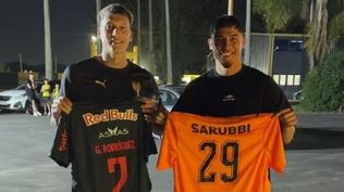 Guzmán Rodríguez visitó Los Aromos previo al clásico y saludó a Washington Aguerre