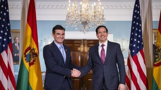Paz se reunió con Rubio en EEUU Paz se reunió con Rubio en EEUU