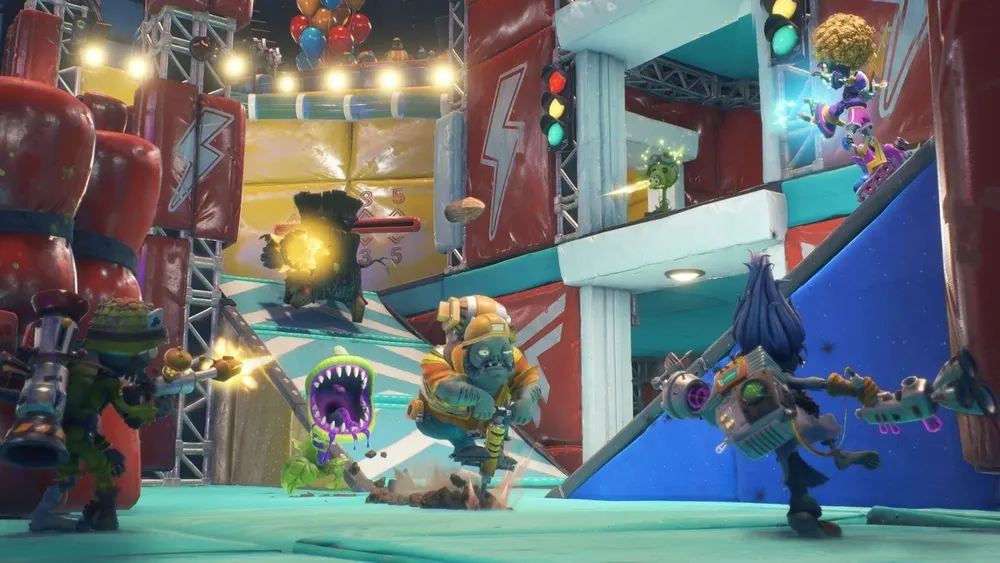 Captura de pantalla del videojuego Plants vs Zombies.