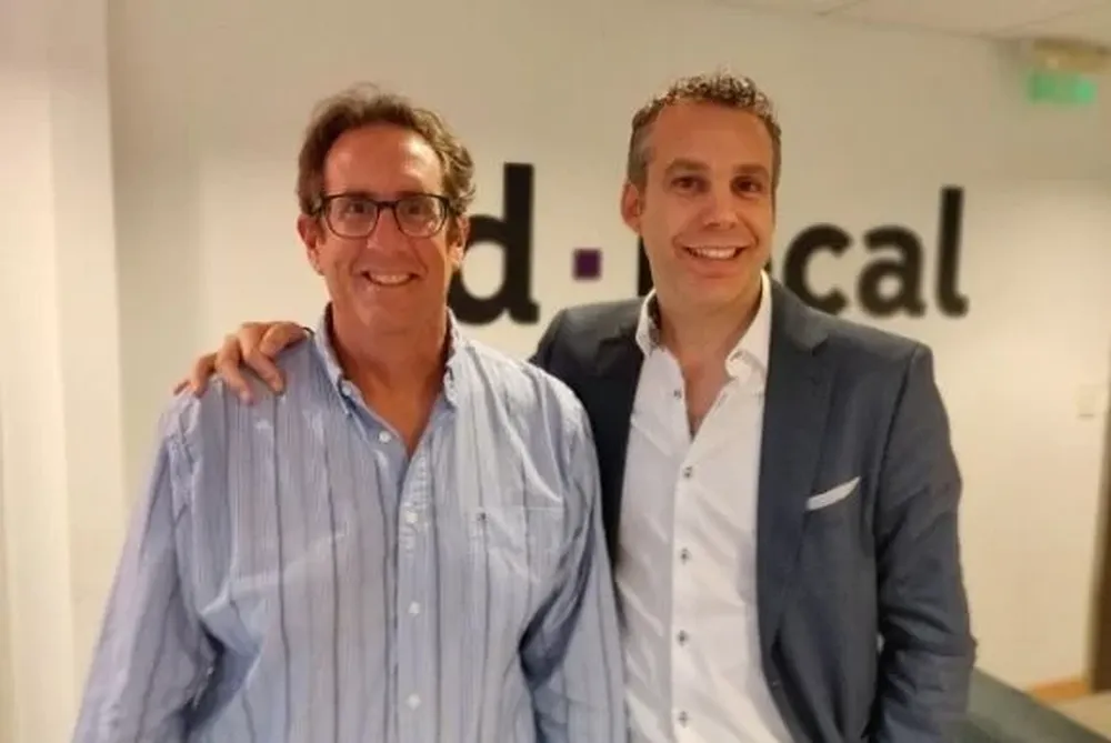Fundadores de dLocal: Sergio Fogel y Andrés Bzurovski