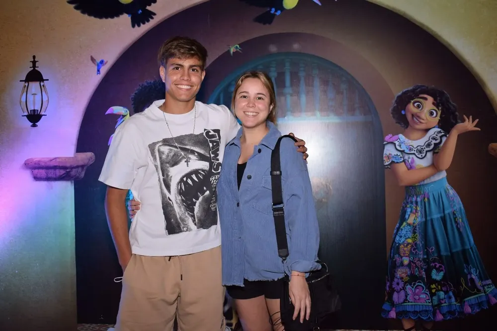 Geremia y Natalie Recoba